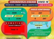 Nihil Kasus Baru, Positif  Covid 19 di Lampung 297