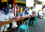 350 Ikut Rapid Tes, 5 Pedagang dan Pengunjung Pasar Reaktif Covid-19