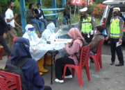 Ops Zebra Krakatau 2020, Polresta Lakukan Rapid Test Ke Pengendara