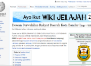 Buntut UU Ciptaker, Situs DPR RI & DPRD Bandarlampung Diretas