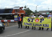 16 Kasus Lakalantas di Perlintasan Kereta Api Tahun 2020