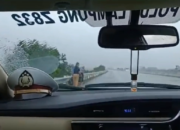 Ibu dan Anak Menyusuri Tol Tinggalkan Suami di Rest Area