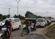 Jalan Rusak, Jadi Pemicu Macet di Pintu Tol Itera