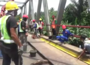 Perbaikan Jembatan Way Rarem, Arus Kendaraan di Jalinsum Dialihkan