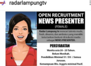 Seleksi News Presenter Radar Lampung TV