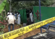 Ungkap Kasus, Makam Balita di Lampung Timur Dibongkar