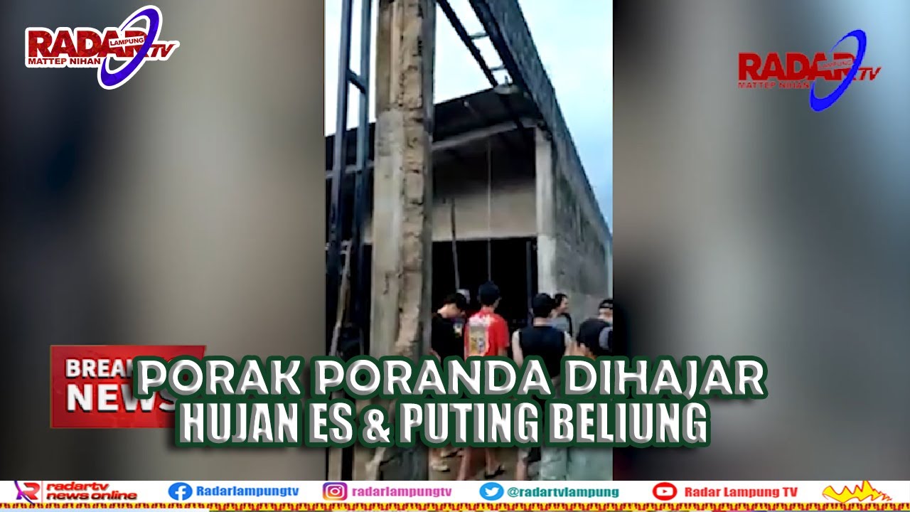 Giliran Lampung Tengah & Pesawaran Dilanda Bencana