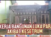 Perkerja Bangunan Luka Parah Akibat Kesetrum