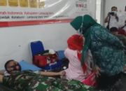 HUT ke-75 Lampung Utara, Donor Darah Kumpulkan 100 Kantong