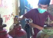 Kasus Positif Melonjak, Isi Ulang Oksigen Meningkat