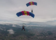 Terjun Payung Lampung Target Emas PON Papua