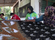 Pandemi Covid-19 Jadi Peluang Pengrajin Batik Khas Lampung