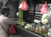 Mobil Patroli Disulap Jadi Gerobak Sayur
