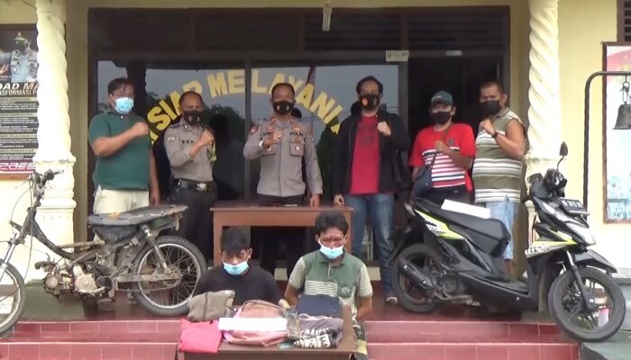 Begal Siswa Babak Belur Diamuk Massa