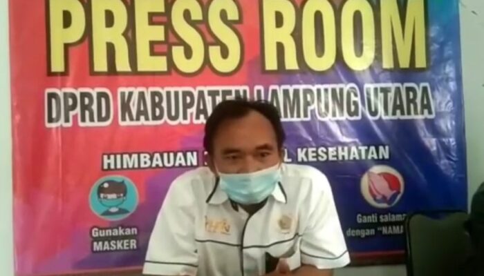 Press Room DPRD Lampung Utara Diresmikan