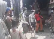 Manusia Silver Jadi Eksploitasi Anak