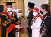 Peduli Pendidikan, Eva Dwiana Terima Penghargaan Dari Itera