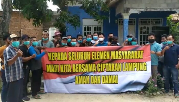 Cipta Kondisi di Lampung Tengah Ormas dan Tomas Dapat Pemahaman dari Polda Lampung