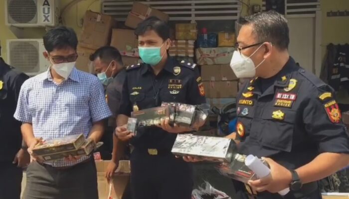 Rokok Ilegal Rp 1 Miliar Disita