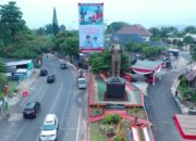 Megawati Resmikan Patung Bung Karno di Taman UMKM