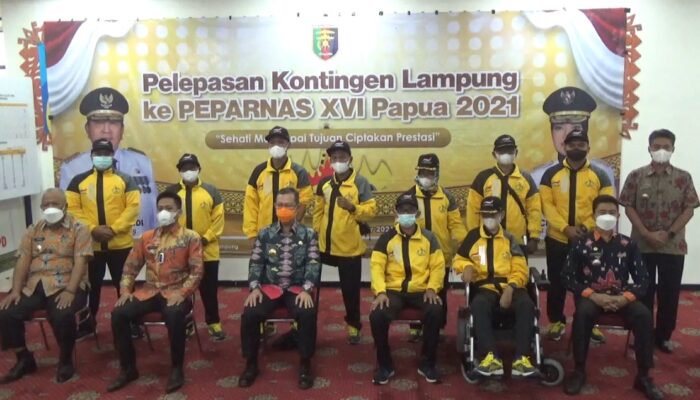 Peparnas Ke-16 Papua, Dilepas Sekdaprov, 3 Atlet Bidik Emas