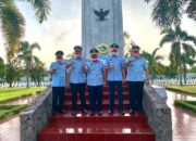 Plt. Kakanwil Pimpin Upacara Tabur Bunga di TMP Kota Bandar Lampung