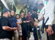 Dini Hari Polda Lampung Tangkap Bandar Sabu di Kelurahan Gunung Sari