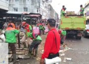 Tolak Pindah, PKL Pasar SMEP di Razia