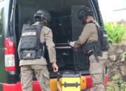 Bawa Pulang Diduga Mortir, Warga Bilabong Jaya Disambangi Gegana