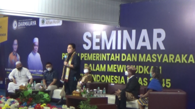 Erick Thohir: Bukan Mimpi, Harus Produktif Setop Konsumtif