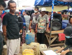 Minyak Curah di Distribusikan, Pedagang Tandatangani Perjanjian