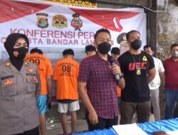 Gigulung Polresta, Lima Pelaku Dijerat Pasal Berlapis