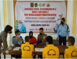 Napi dan Petugas Siap Disuntik Booster