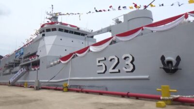 KRI Teluk Palu 523 Tambah Kekuatan TNI AL