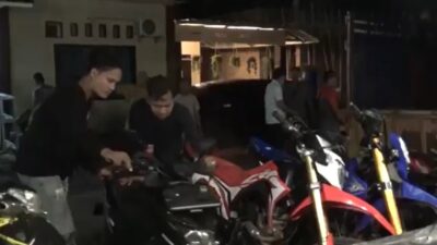 Penjudi Kabur Tingalkan 66 Sepeda Motor, Kakam Dipanggil Polisi