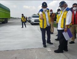 Sidak Menteri PUPR, Ruas Tol Lampung Banyak yang Rusak