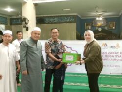 Sinergi Dengan Lazis MU Lampung Bank Mega Syariah Salurkan Bantuan