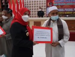 Rp 2,1 Miliar Dibagkan ke 86 Pondok Pesantren