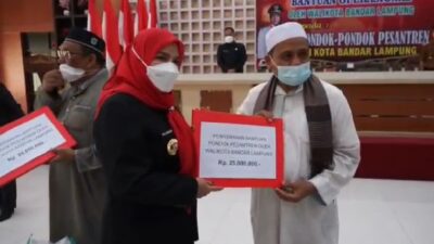Rp 2,1 Miliar Dibagkan ke 86 Pondok Pesantren