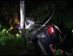 Honda Brio Terjun ke Jurang