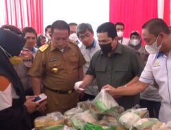 Dibuka Erick Thohir, Sembako Dijual Dibawah Harga