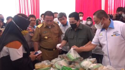 Dibuka Erick Thohir, Sembako Dijual Dibawah Harga