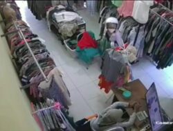 Beraksi di Toko, Emak-emak Gasak Belasan Pakaian