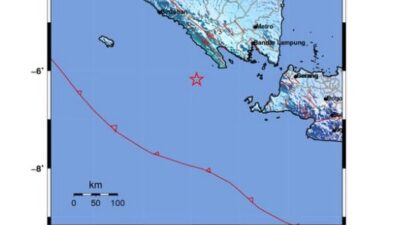 Gempa Terasa Hingga Bandarlampung dan Sejumlah Daerah