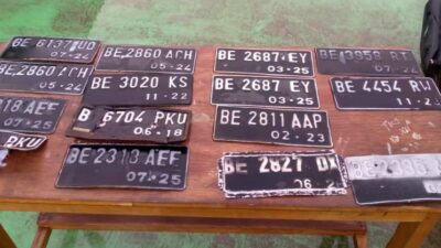 Ayo Cek Motor Curian Di Polsek Natar