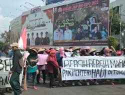 Massa Lampung Selatan Duduki Adipura, Keluhkan Mafia Tanah Merajalela