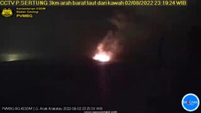 6 Kali Muntahkan Abu Vulkanik Hingga 1500 Meter