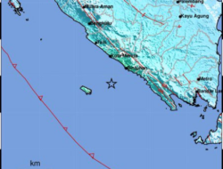 Gempa BaratDaya Kaur-Bengkulu Terasa Hingga Bandarlampung