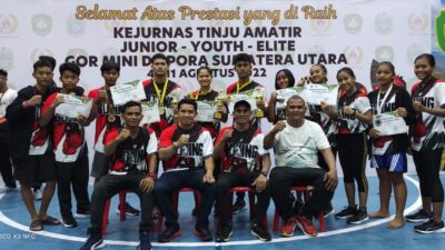 Pertina Lampung Sabet 3 Emas, 1 Perak, dan 4 Perunggu