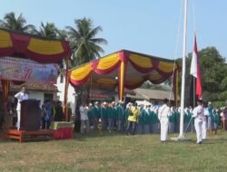 Kecamatan Way Pengubuan Gelar Upacara dan Lomba